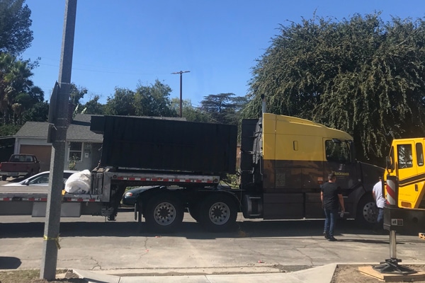 Luxury pool shipping delivery